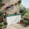 Large Outdoor Storage Box Garden Patio Plastic Chest Lid Container Multibox Shed