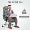 Office Chair, Computer Desk Chair with Spring Cushion, Grey