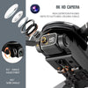 8K HD Drone Dual Camera WIFI FPV Foldable Selfie RC Quadcopter+3 Batteries