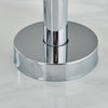 Bathroom Chrome Freestanding Bath Tub Filler Mixer Tap Hand Shower Floor Mounted