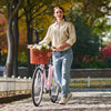 24/26Inch VIRIBUS Ladies Women's Beach Cruiser Bike Bicycle w/ Basket Comfort