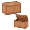 190L Wood Deck Box Outdoor Container Chest