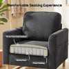 Sofa with with Metal Legs and Spring
