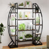 Indoor Display Shelf Plant Stand With Grow Lights 12 Tiered 177cm Tall Bookcase