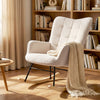 Nursing Rocking Chair Nursery Glider Rocker Armchair for Living Room Refurbished
