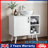 Under Sink Cabinet Bathroom Basin Unit Cupboard Storage Furniture & Shelf Rvigqa