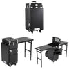 3 in 1 Makeup Trolley Case Mobile Beauty Vanity Hairdressing Case with Drawer