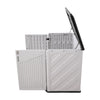 975L Outdoor Storage Box Garden Patio Plastic Chest Container Multibox with Base