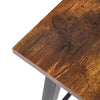 5pcs Bar Table & Bar Stools Industrial Kitchen Breakfast Bar Table Stool Set