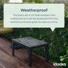 Patio Garden Bistro Set 3PC Rattan Outdoor Furniture Table & Chairs