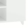 High Gloss Coffee Table with LED Light Living Room Cocktail Sofa Center Table