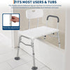 Step Stool w/ Handle for Seniors,Adjustable 8.5–16.5" Non-Slip Step Stool,440lbs