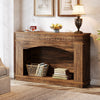 47.24-Inch Console Table, Farmhouse Entryway Console Table with Sturdy Structure