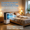 15L Evaporative Air Cooler Portable Home Fan 3 Speed Remote Timer UK