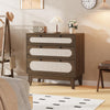 3 Drawer Dresser Bedside Table Chest for Bedroom Entryway Living Room Cabinet