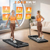 Walking Pad Treadmill 8% Incline 2-8km/h Bluetooth App with Handrail