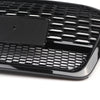 Gloss Black Front Bumper Grille Honeycomb Grill For Q5 SQ5 B9 2018-2020