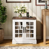 24" Nightstand w/Charging Station,Bedside Cabinet w/Adjustable Shelf,for Bedroom