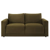 Dusk Chicago Rich Green Velvet 2 Seater Sofa RRP £859