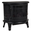 Electric Fireplace Log Burning Flame Effect Stove Fire Heater Thermal Wood 1800W