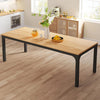 200cm Rectangular Dining Table for 6-8 Person Long Narrow Kitchen Dinner Table