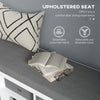 Shoe Storage Bench with Seat, Shoe Storage Bench with Drawers Adjustable Shelf