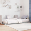 Floor Bed Frame Grey Sonoma 80 x 200 cm Engineered Wood
