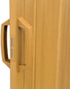 Folding Double Central Opening PVC Door Accordion Panels Washable Internal Door