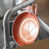 8 Piece Pan Set, Copper Stainless Steel Pan Set, Suitable For All Hob Types