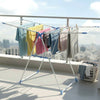 Large Winged Clothes Airer Horse Laundry Dryer Rack Washing Indoor Outdoor