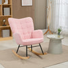 Nursing Rocking Chair Nursery Glider Rocker Armchair for Living Room Refurbished