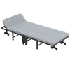 Heavy Duty Folding Bed Rollaway Guest Bed Fold up Sleeper Bed With Mattress 190