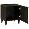 Bedside Cabinet Solid Acacia wood Table Nightstand Bedroom Furniture