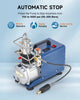 CREWORKS PCP Air Compressor Pump 4500psi 300bar Auto Stop High Pressure Air Pump