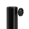 Wheeled 25kg Self-weight Patio Umbrella Base, Heavy-Duty Resin Base Stand Black