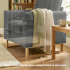 Sofa with with Metal Legs and Spring