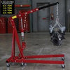 2 Ton Hydraulic Folding Engine Crane Hoist Lift Stand Lifting Garage Workshop UK