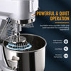 Commercial Dough Mixer 30L 1100W Electric Stand Food Mixer Bakery Beater Whip