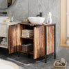 Rustic Brown Bathroom Under Sink Cabinet Basin Vanity Storage Cupboard Unit