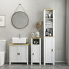 Bathroom Under Sink Cabinet with Adjustable Shelf, White