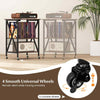 Record Player Stand Turntable Stand Vinyl Storage Cabinet Brown