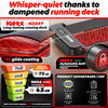Walking Pad 12% Incline 1-6km/h Bluetooth Under Desk Treadmill Home