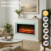 Electric Fireplace with Surround, LED Flame & Mood Light – Endeavour Danby