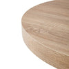 Triplo Round Wooden Rotating Coffee Table In Sanremo Oak