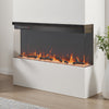 Electric Fireplace Panoramic Media Fire 40-80in Insert LED Fireplace Decorations
