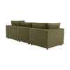 Dusk Boston Olive Velvet 3 Seater Sofa RRP £1239