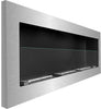 Bio Ethanol Fireplace Biofire Fire Wall Glass Modern Stylish 1400 x 400 5