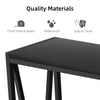 2 Tier Narrow Console Table, Behind Sofa Table for Living Room Hallway Office