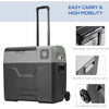 Car Refrigerator, Portable 12, 24V 50L Fridge Freezer