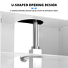Bathroom Sink Cabinet Under Basin Unit Cupboard 2 Door Storage Furniture White